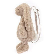 Load image into Gallery viewer, Bashful Beige Bunny Backpack