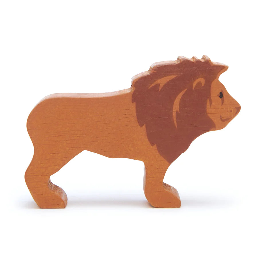 Little Wooden Safari Lion