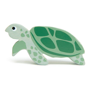 Little Wooden Sea Turtle