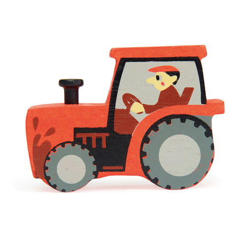 Little Wooden Farm Tractor