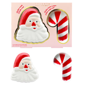 Santa & Candy Cane Bath Fizzers