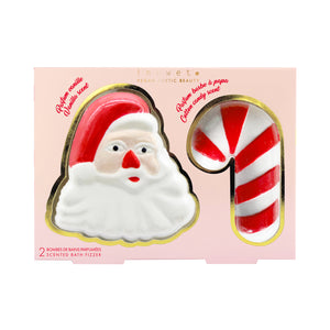 Santa & Candy Cane Bath Fizzers