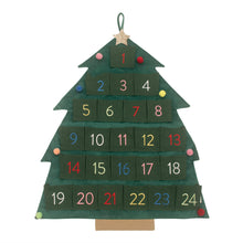 Load image into Gallery viewer, Reusable Christmas Tree Advent Calendar