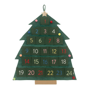 Reusable Christmas Tree Advent Calendar