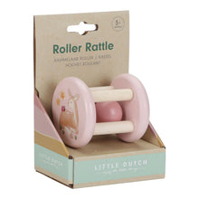 Load image into Gallery viewer, Fairy Garden Pink Roller Rattle