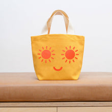 Load image into Gallery viewer, Yellow Little Sunshine Eyes Bag