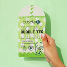 Load image into Gallery viewer, Bubble Tea Matcha Hydrating Sheet Mask