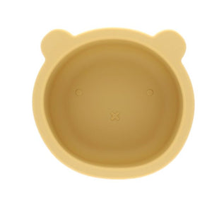 Mustard Bear Silicone Bowl