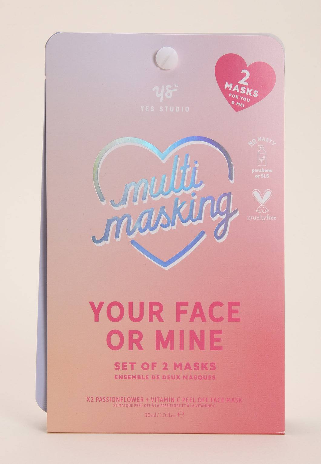 Your Face Or Mine Mask Set