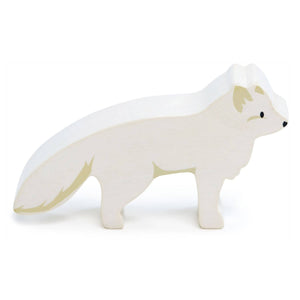 Little Wooden Arctic Fox