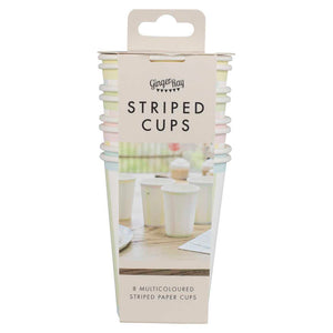 Pastel Stripe Paper Napkins