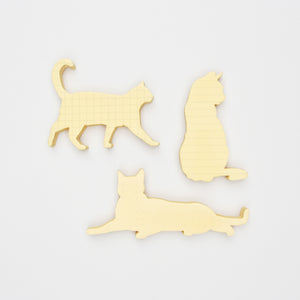 Pack of Three Cat Sticky Notes