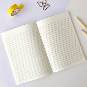 Plan A Letterpress Notebook