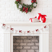 Load image into Gallery viewer, Santa &amp; Bow Garland