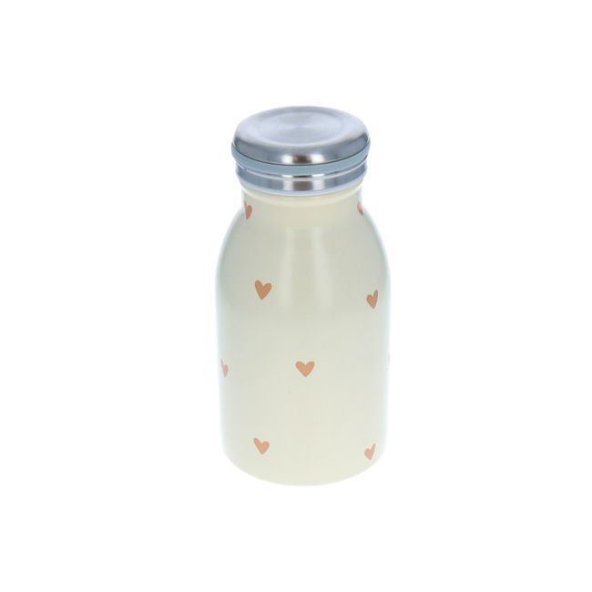 Neutral Heart Metal Water Bottle