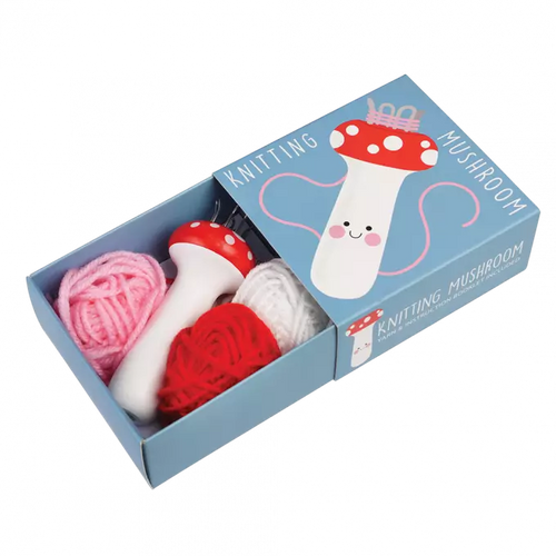 Knitting Mushroom Kit