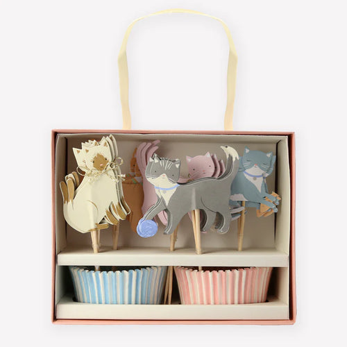 Cute Kittens Cupcake Kit