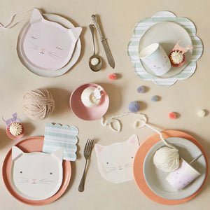 Cute Kitten Plates