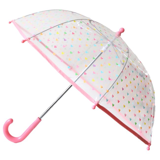 Rainbow Hearts Children's Umbrella