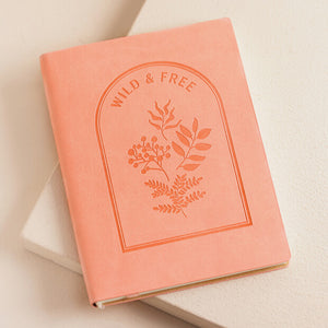 Wild & Free Embossed Notebook