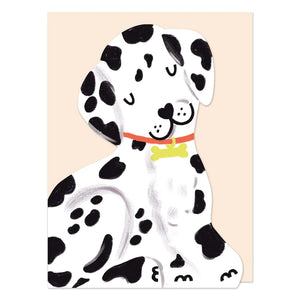 Mini Dalmatian Puppy Card