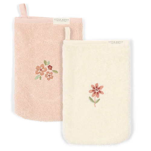 Fairy Garden Embroidered Wash Cloths