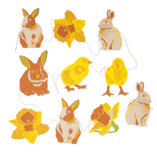 Load image into Gallery viewer, Rabbit &amp; Chick Die-Cut Garland