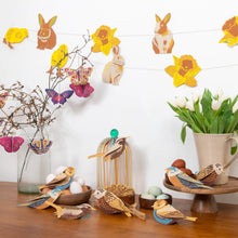 Load image into Gallery viewer, Rabbit &amp; Chick Die-Cut Garland