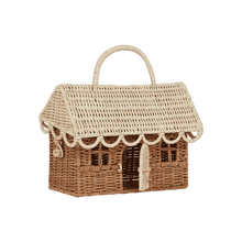 Load image into Gallery viewer, Rattan Gingerbread Casa Clutch