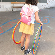 Load image into Gallery viewer, Irridescnet Pink Backpack