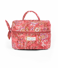 Load image into Gallery viewer, Capri Goji Floral Vanity Pouch