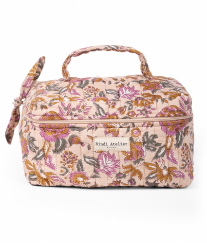 Goa Sorbet Floral Vanity Pouch