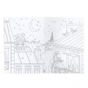 Les Parisiennes: Colouring Book