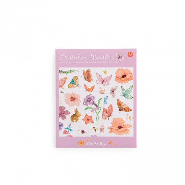 Les Rosalies  Floral Stickers