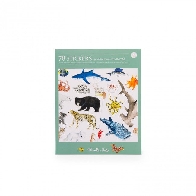 Animal World Stickers