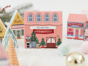 DIY Christmas Village Advent Calendar