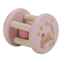 Load image into Gallery viewer, Fairy Garden Pink Roller Rattle