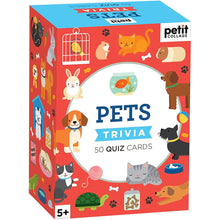 Load image into Gallery viewer, Pets Trivia Quiz Cards