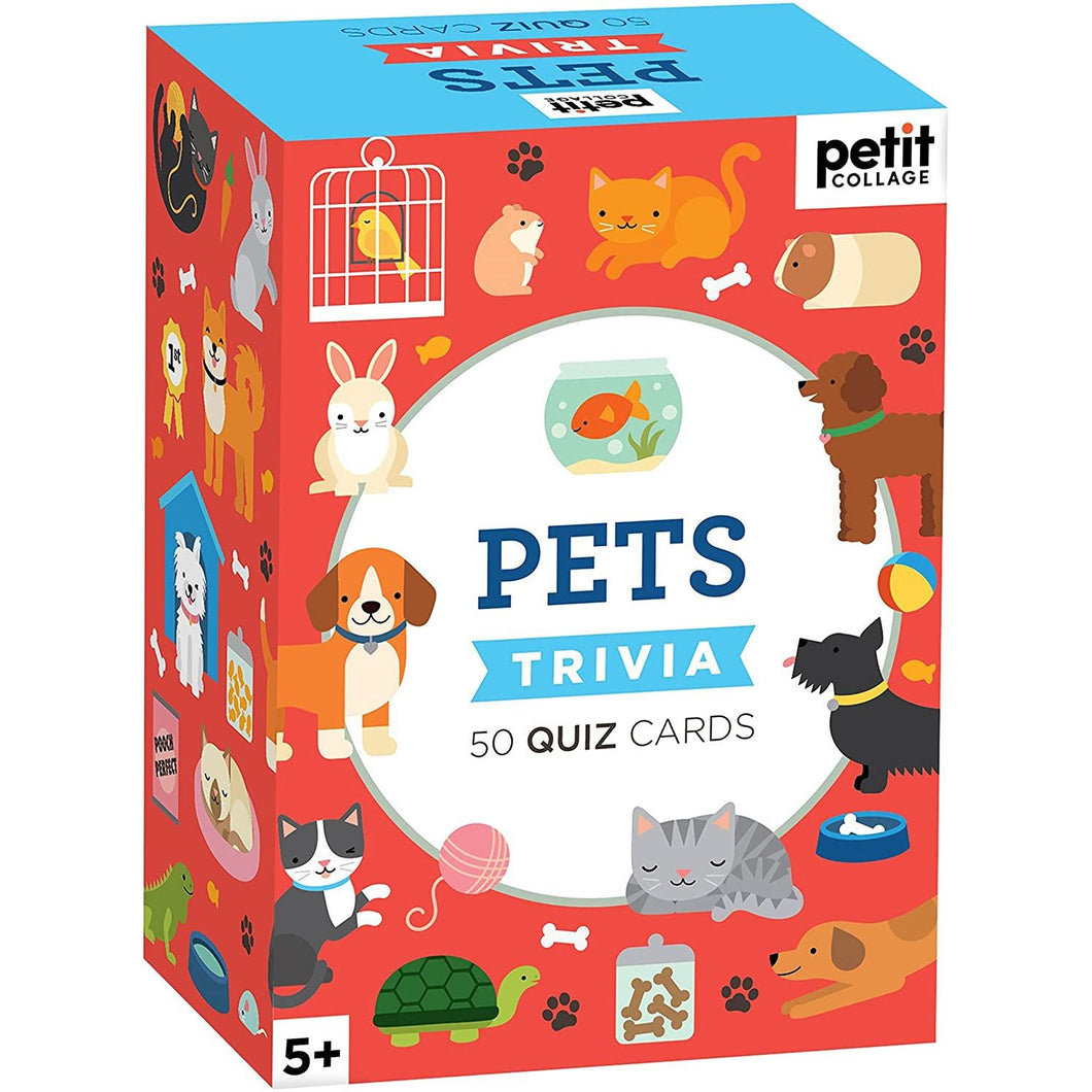 Pets Trivia Quiz Cards