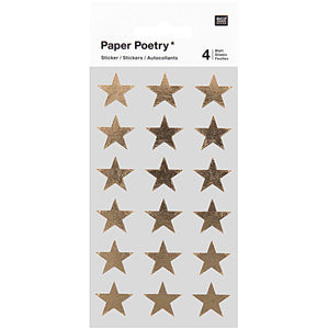 Large Gold Star Stickers