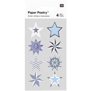 Blue Star Stickers