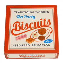 Load image into Gallery viewer, Traditional Wooden Tea Party Biscuits