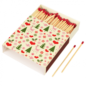 Christmas Motif Box Of Matches