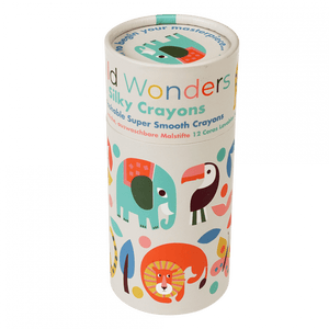 Wild Wonders Silky Crayons Set Of 12