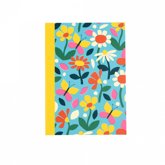 Butterfly Garden A6 Notebook