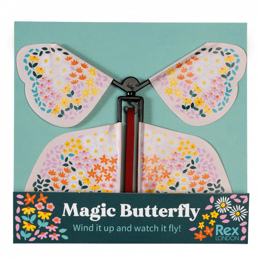 Pink Magic Flying Butterfly