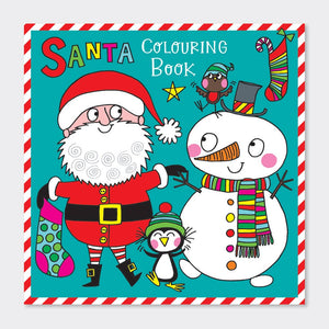 Santa's Christmas Colouring Book