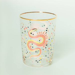 Snakey Hi Ball Glass