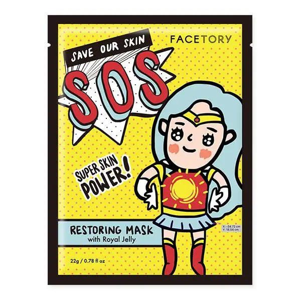 SOS Restoring Face Mask with Royal Jelly