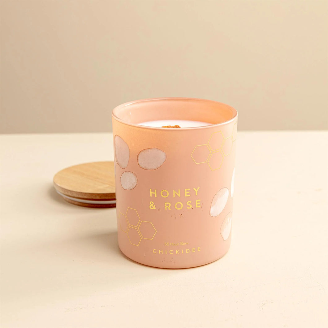 Honey And Rose Candle